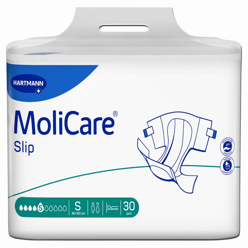 Підгузки для дорослих MoliCare® Slip 5 крапель extra S
